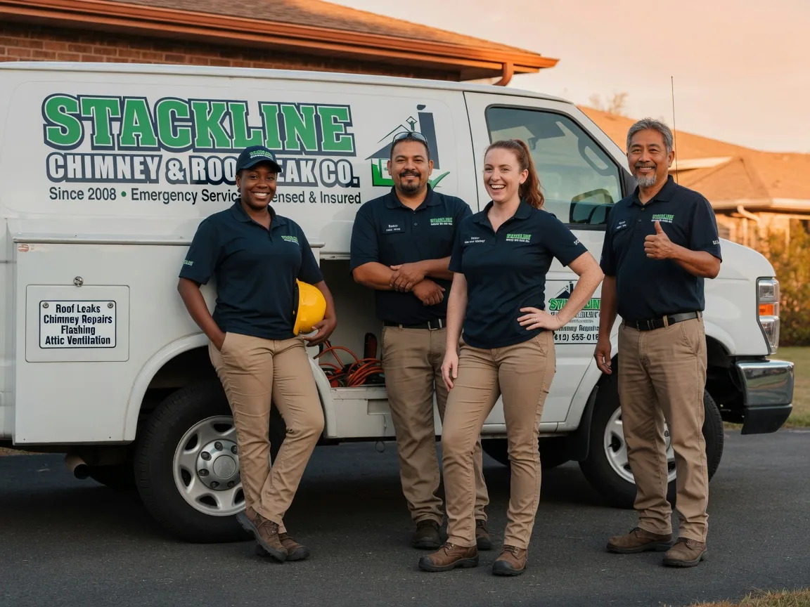 Chimney flashing repair company in New Lebanon, OH